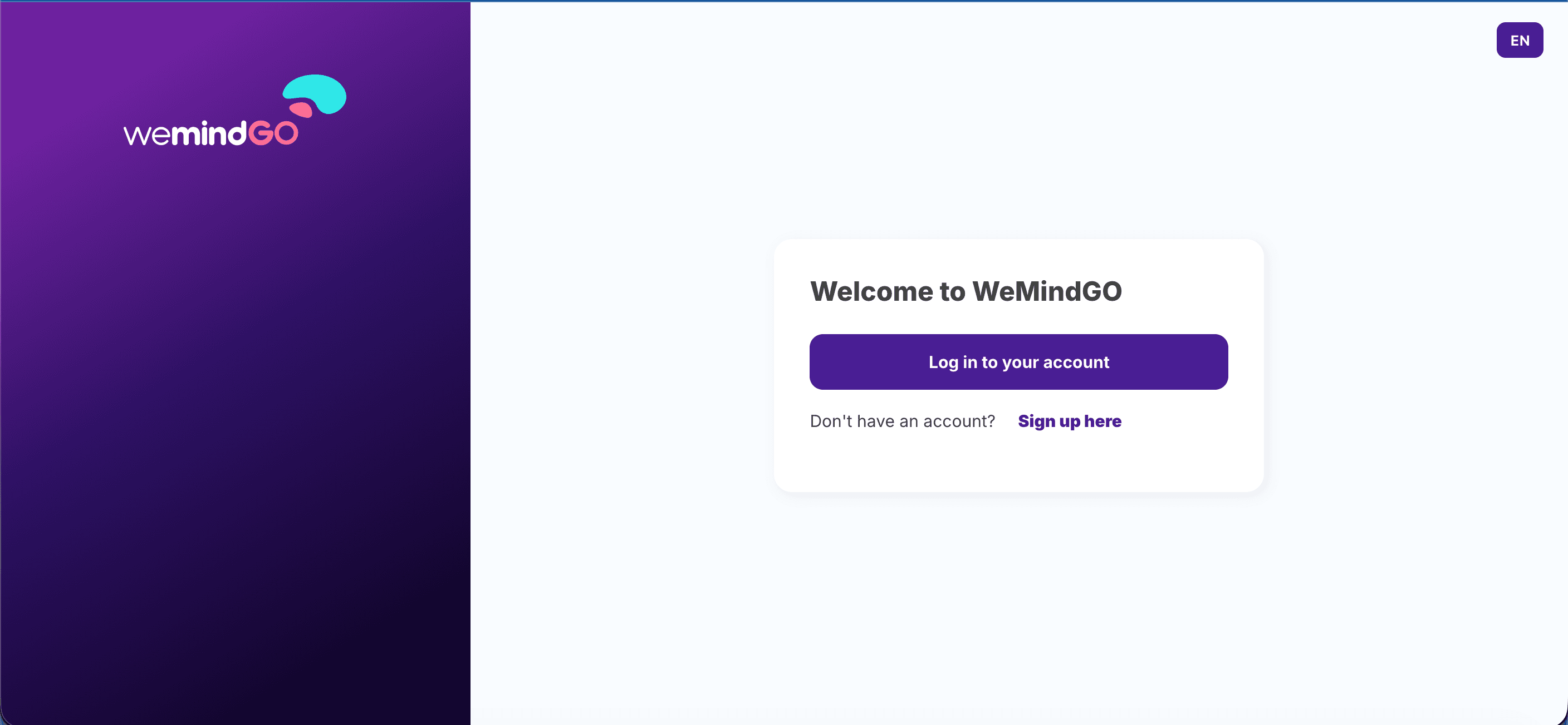 Screenshot of wemindGo — Invoice Platform